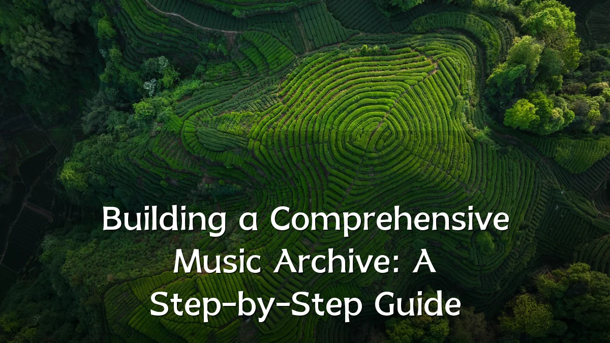 Building a Comprehensive Music Archive: A Step-by-Step Guide