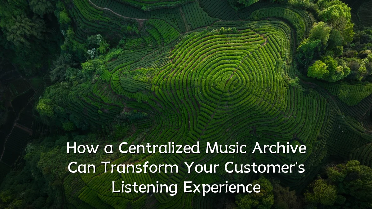 How a Centralized Music Archive Can Transform Your Customer's Listening Experience