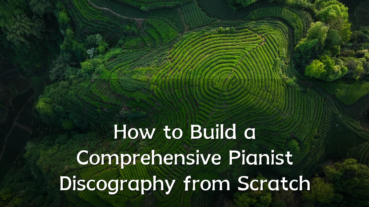 How to Build a Comprehensive Pianist Discography from Scratch