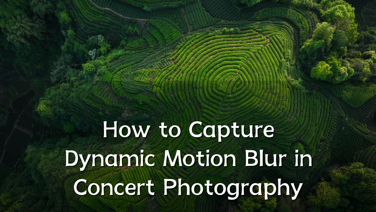How to Capture Dynamic Motion Blur in Concert Photography