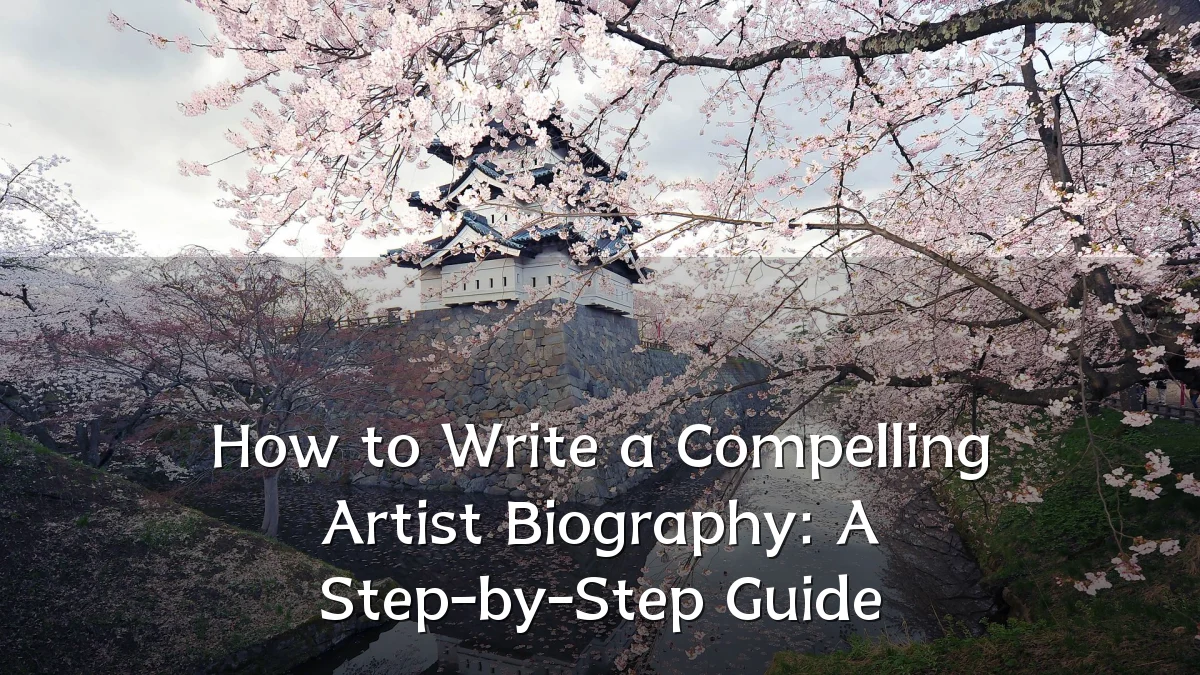 How to Write a Compelling Artist Biography: A Step-by-Step Guide