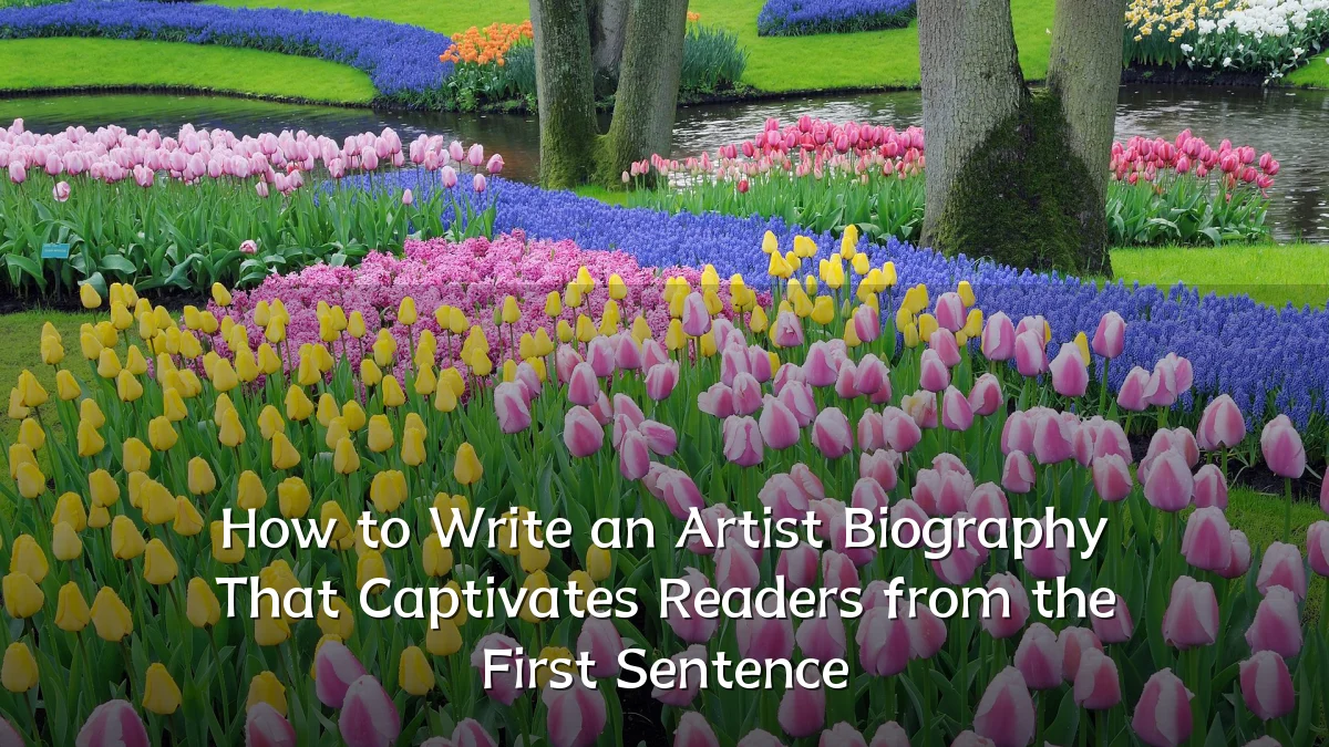 How to Write an Artist Biography That Captivates Readers from the First Sentence