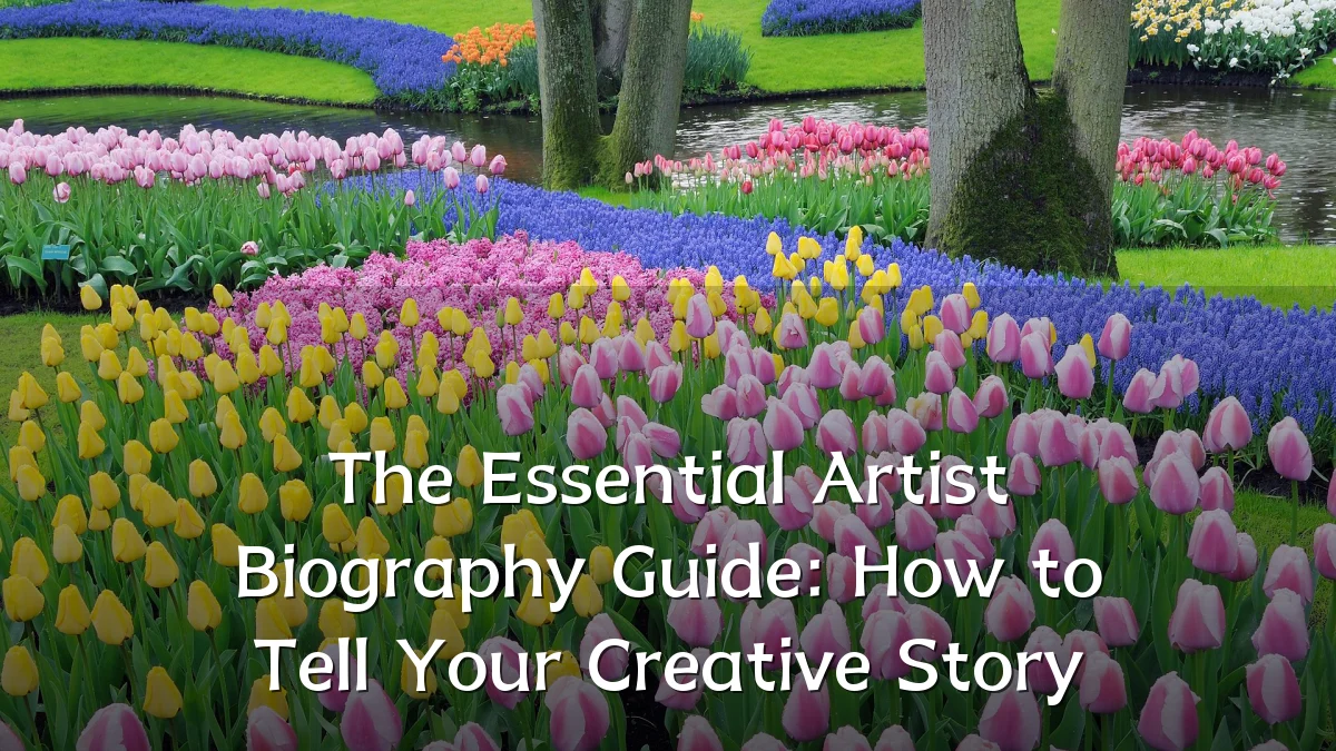 The Essential Artist Biography Guide: How to Tell Your Creative Story