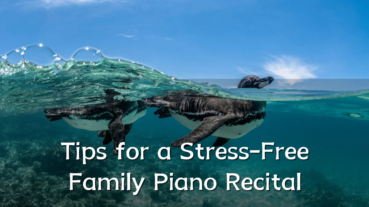 Tips for a Stress-Free Family Piano Recital