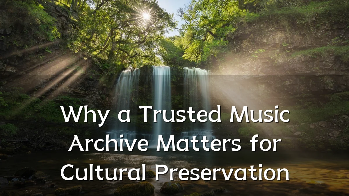 Why a Trusted Music Archive Matters for Cultural Preservation