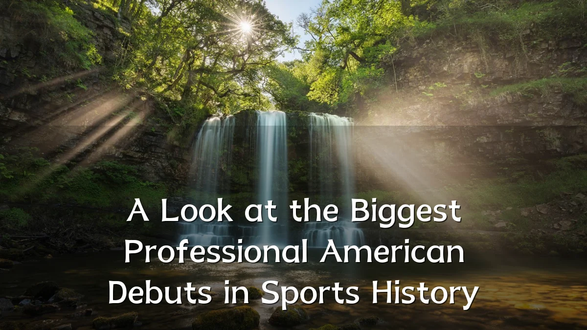 A Look at the Biggest Professional American Debuts in Sports History