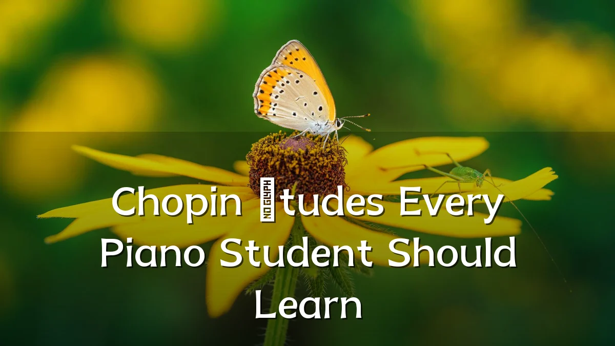 Chopin Études Every Piano Student Should Learn