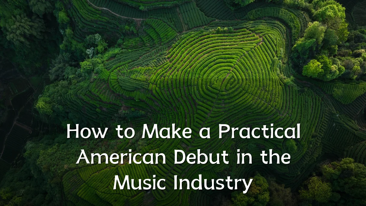 How to Make a Practical American Debut in the Music Industry