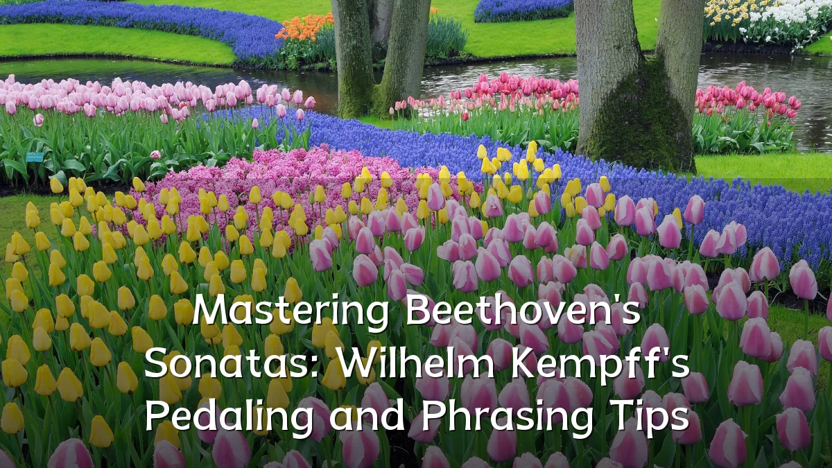 Mastering Beethoven's Sonatas: Wilhelm Kempff's Pedaling and Phrasing Tips