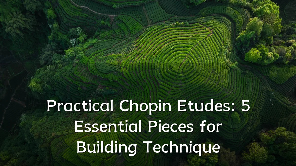 Practical Chopin Etudes: 5 Essential Pieces for Building Technique