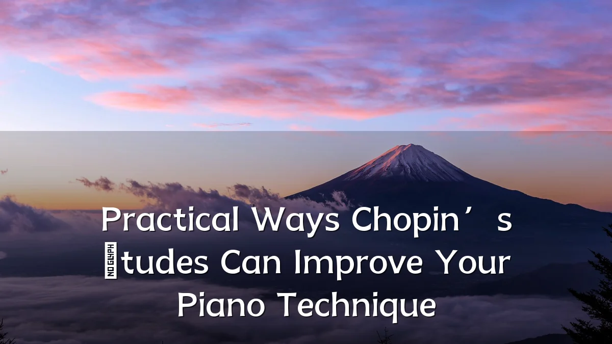 Practical Ways Chopin’s Études Can Improve Your Piano Technique